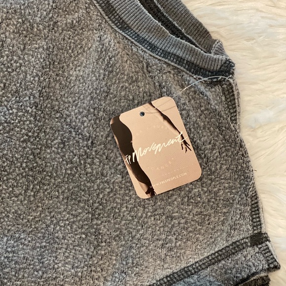 Free People Sleeveless hooded Sweat Shirt - Picture 8 of 10